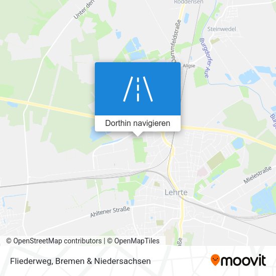 Fliederweg Karte