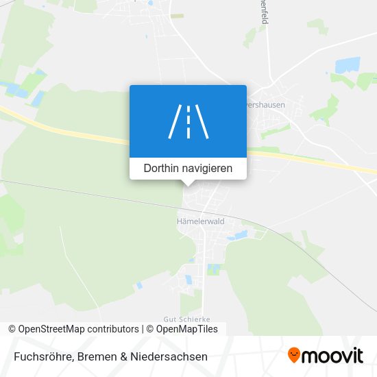 Fuchsröhre Karte