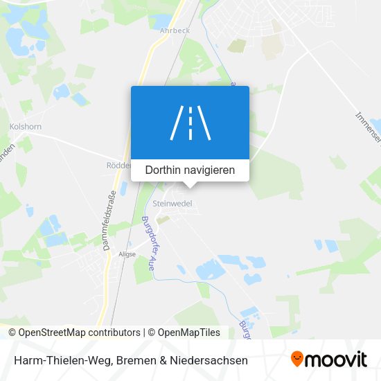 Harm-Thielen-Weg Karte