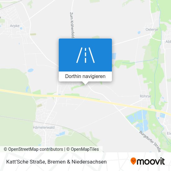 Katt'Sche Straße Karte
