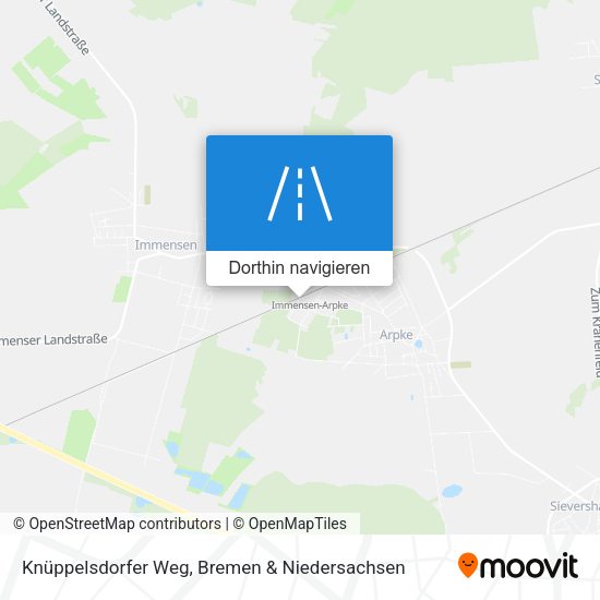 Knüppelsdorfer Weg Karte
