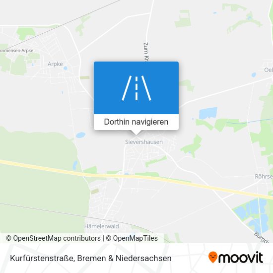 Kurfürstenstraße Karte