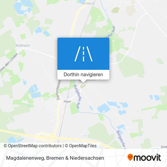 Magdalenenweg Karte