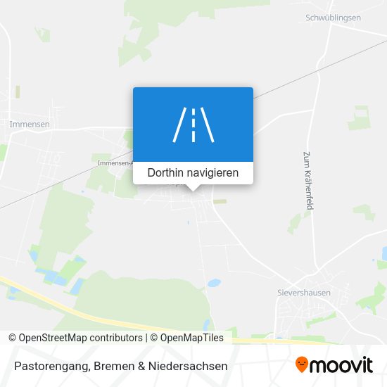 Pastorengang Karte