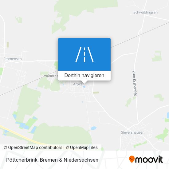 Pöttcherbrink Karte