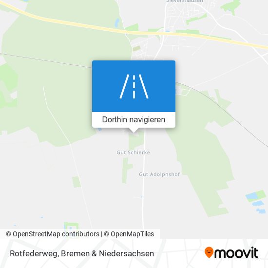 Rotfederweg Karte