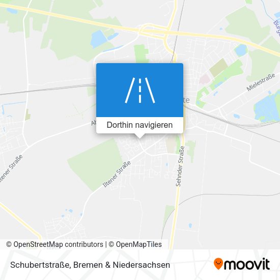 Schubertstraße Karte