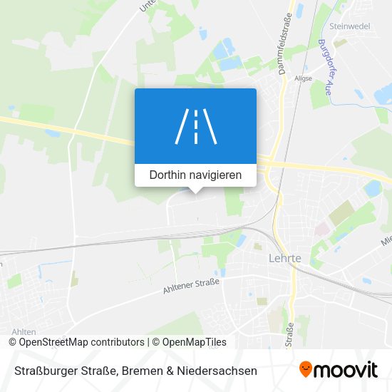 Straßburger Straße Karte