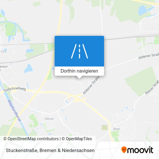 Stuckenstraße Karte