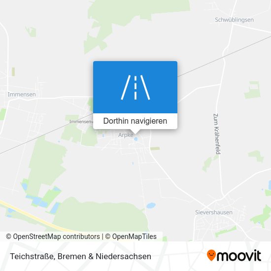 Teichstraße Karte