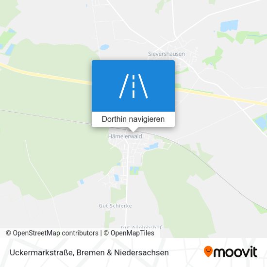 Uckermarkstraße Karte