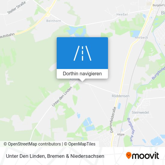 Unter Den Linden Karte