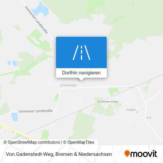 Von.Gadenstedt-Weg Karte
