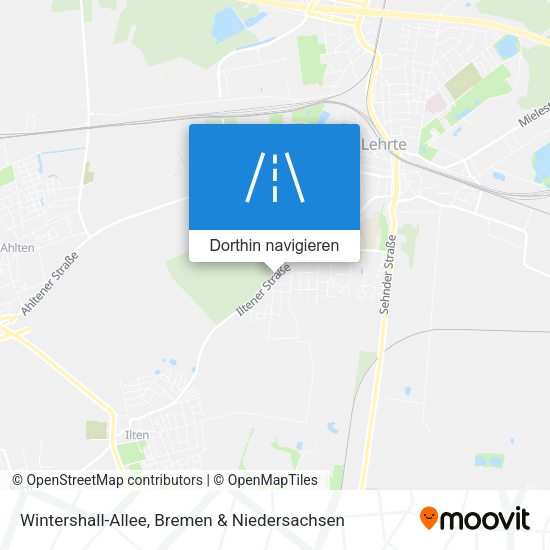 Wintershall-Allee Karte