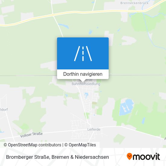Bromberger Straße Karte
