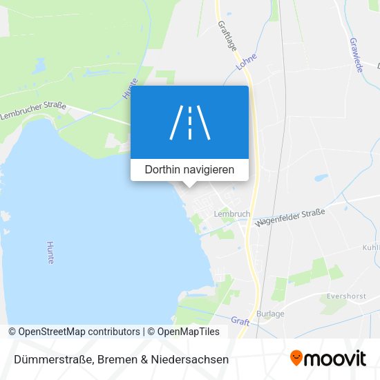 Dümmerstraße Karte