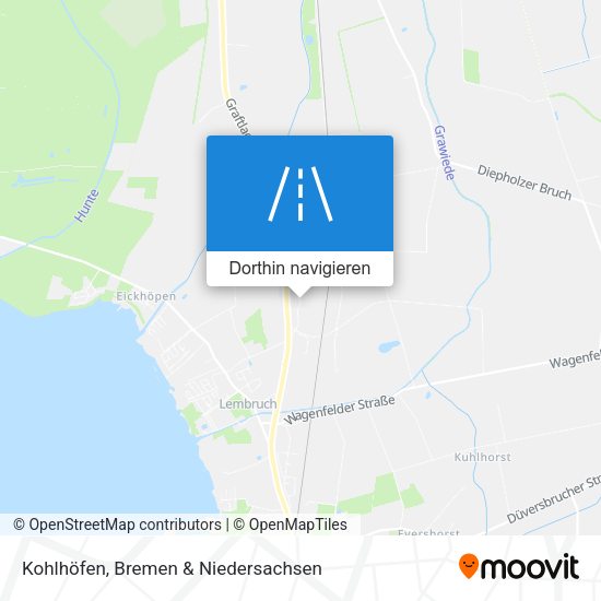 Kohlhöfen Karte