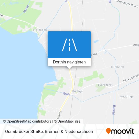 Osnabrücker Straße Karte