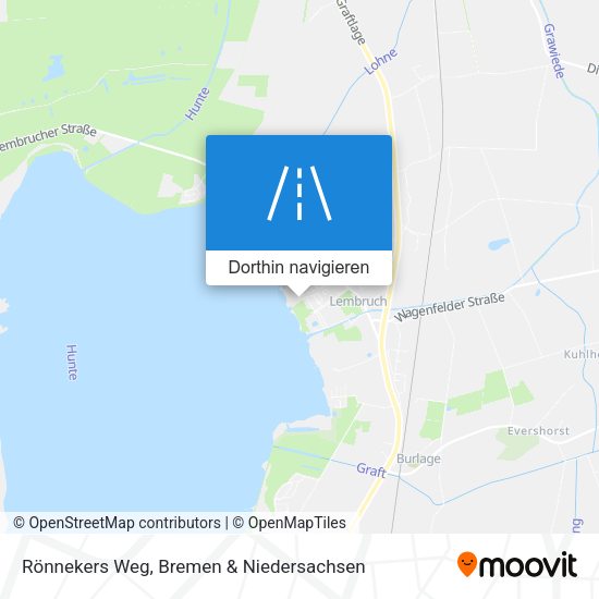 Rönnekers Weg Karte