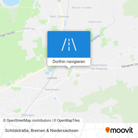 Schildstraße Karte