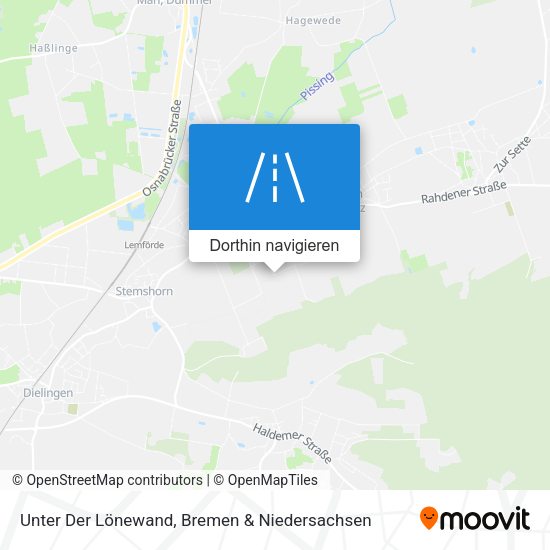 Unter Der Lönewand Karte
