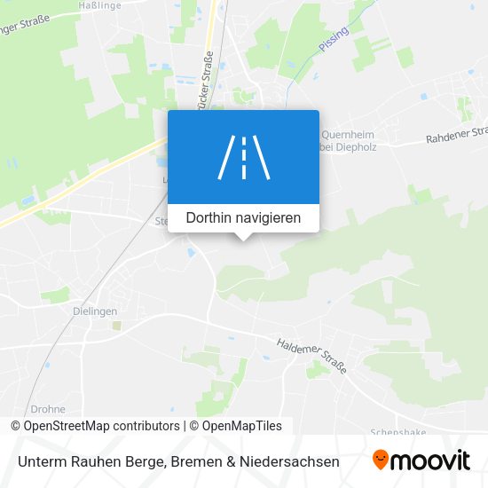 Unterm Rauhen Berge Karte