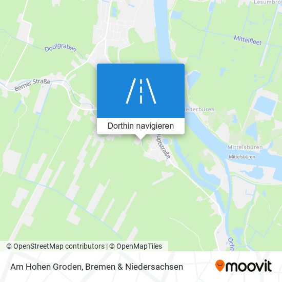 Am Hohen Groden Karte