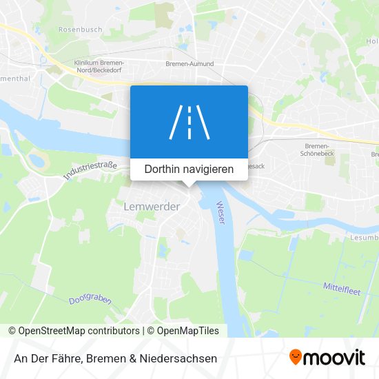 An Der Fähre Karte