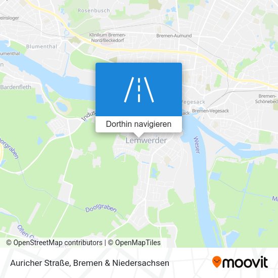 Auricher Straße Karte