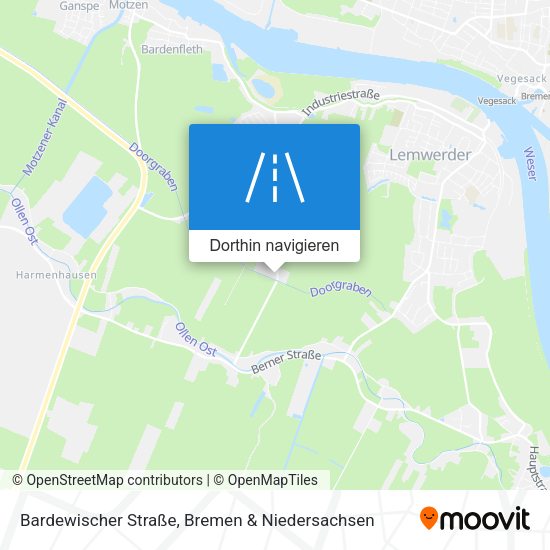 Bardewischer Straße Karte