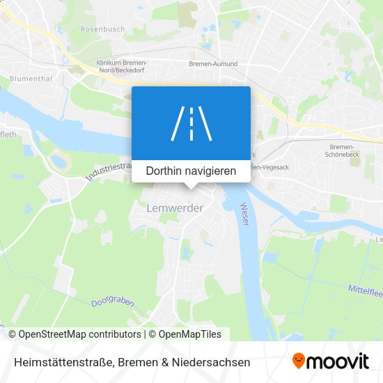 Heimstättenstraße Karte