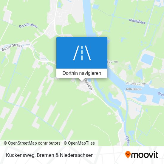 Kückensweg Karte