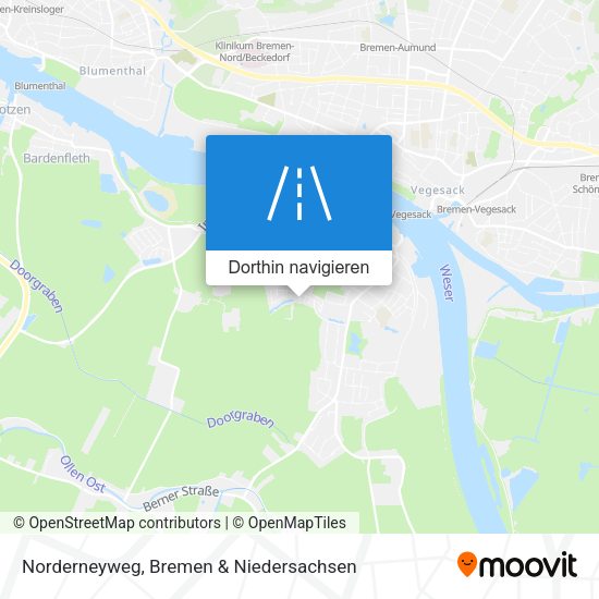 Norderneyweg Karte