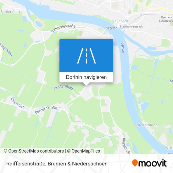 Raiffeisenstraße Karte