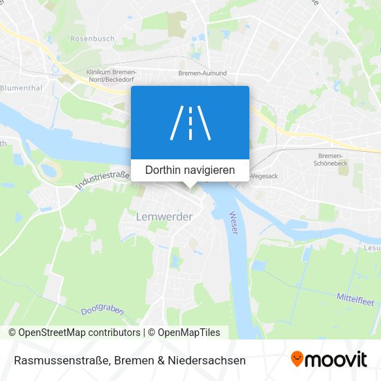 Rasmussenstraße Karte