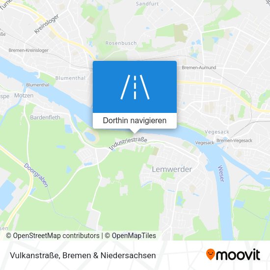 Vulkanstraße Karte