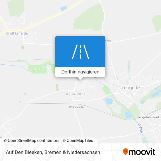 Auf Den Bleeken Karte