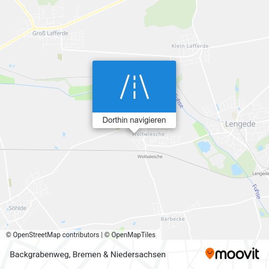 Backgrabenweg Karte