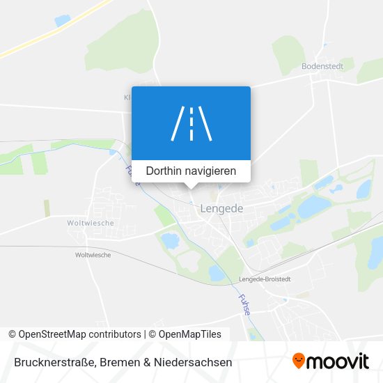 Brucknerstraße Karte