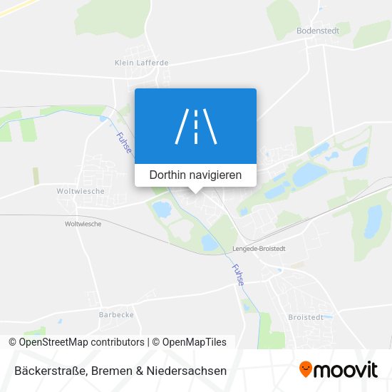 Bäckerstraße Karte