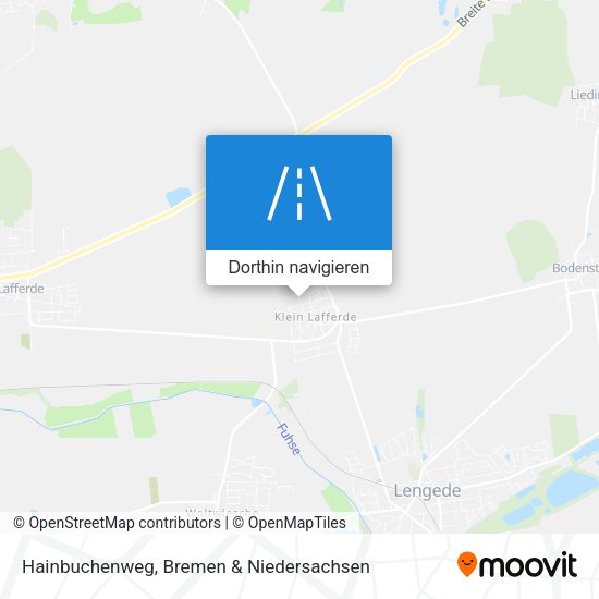 Hainbuchenweg Karte