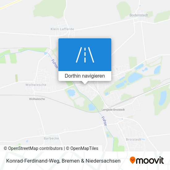 Konrad-Ferdinand-Weg Karte