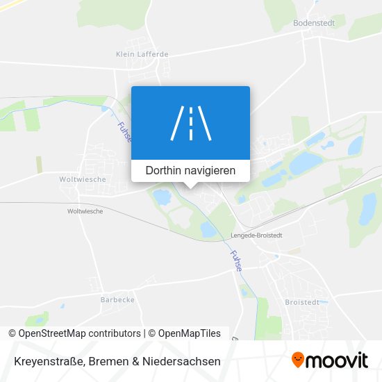 Kreyenstraße Karte
