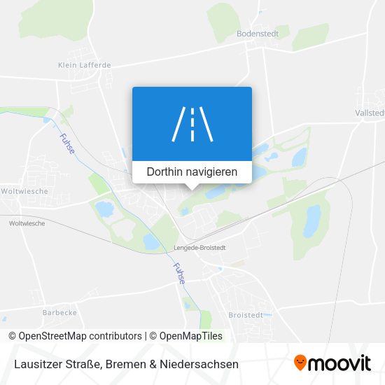 Lausitzer Straße Karte