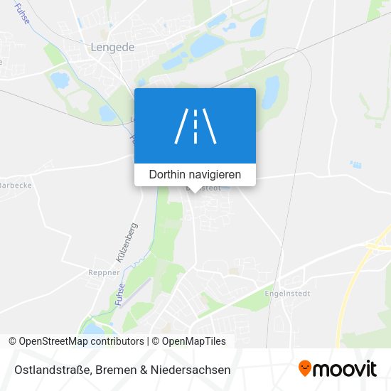 Ostlandstraße Karte