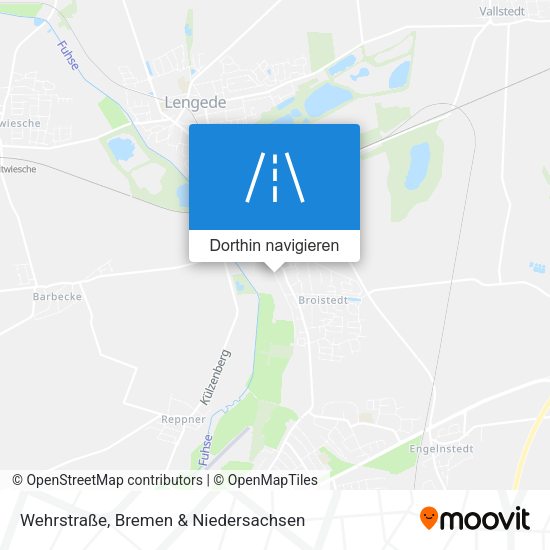 Wehrstraße Karte
