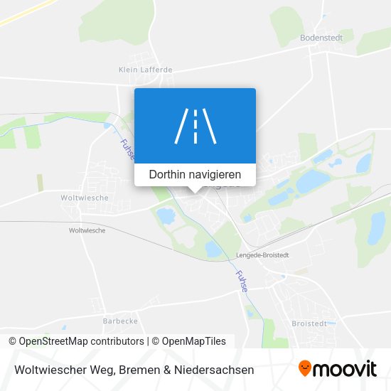 Woltwiescher Weg Karte