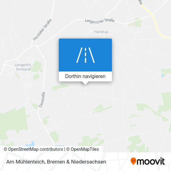 Am Mühlenteich Karte