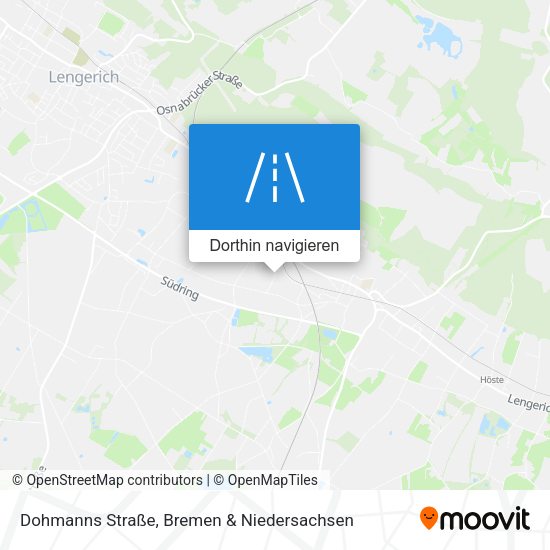 Dohmanns Straße Karte