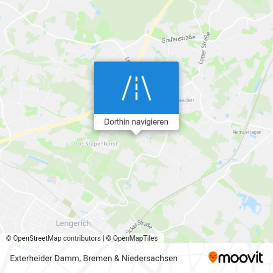 Exterheider Damm Karte